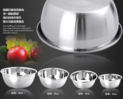 探秘汕头合众日用品 36公分201无磁不锈钢斗盆，工厂直供的江湖实力